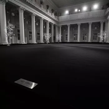 Аренда Ковровое покрытие ковролин черный 50 м² в Зимнем театре — ART SPACE
