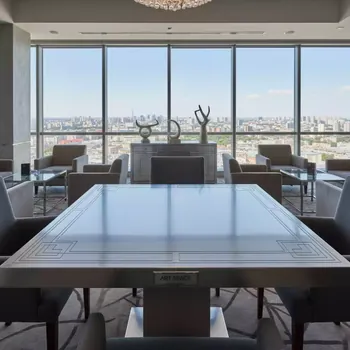 Аренда Столешница квадратная Steel в Panorama by Mercure — ART SPACE