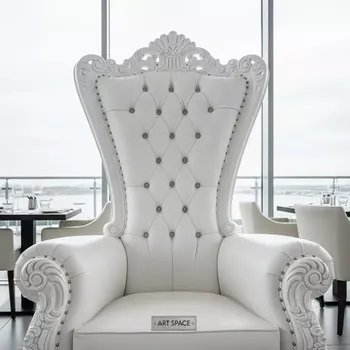 Аренда Кресло трон Throne White 3150WT в ресторане «Паруса» — ART SPACE
