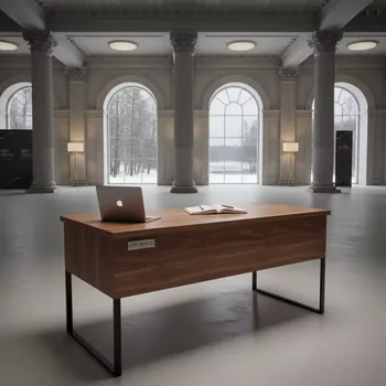 Аренда Стол Лидер 1 1200х600 орех черный в Сириус Арене — ART SPACE