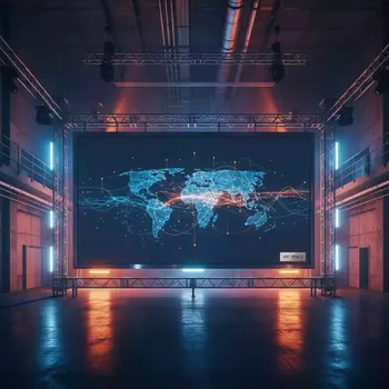Аренда Экран на раме 508х295 см в VK Stadium Sirius — ART SPACE