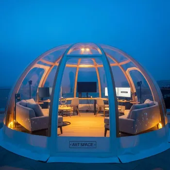 Аренда Шатер сфера прозрачная 9х9 в Grand Karat Sochi — ART SPACE