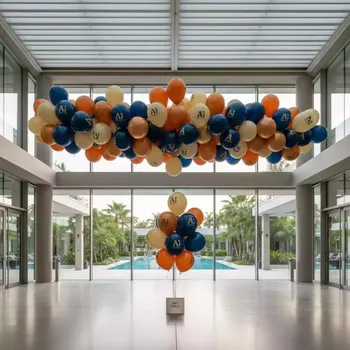 Аренда Печать на шарах 400 штук с одной стороны в Novotel Resort — ART SPACE