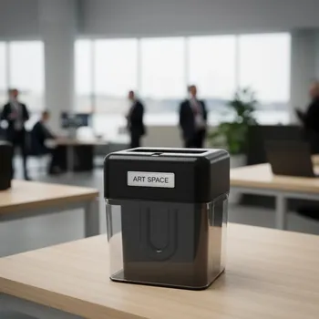 Аренда Шредера Fellowes PowerShred 21Cs 4х52 мм на территории Морпорта Сочи — ART SPACE