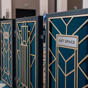Аренда Ограждения барьерные для площадки в Сочи Парк Отеле — ART SPACE