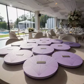 Аренда Блокнот Shall Round фиолетовый в Karat Resort — ART SPACE