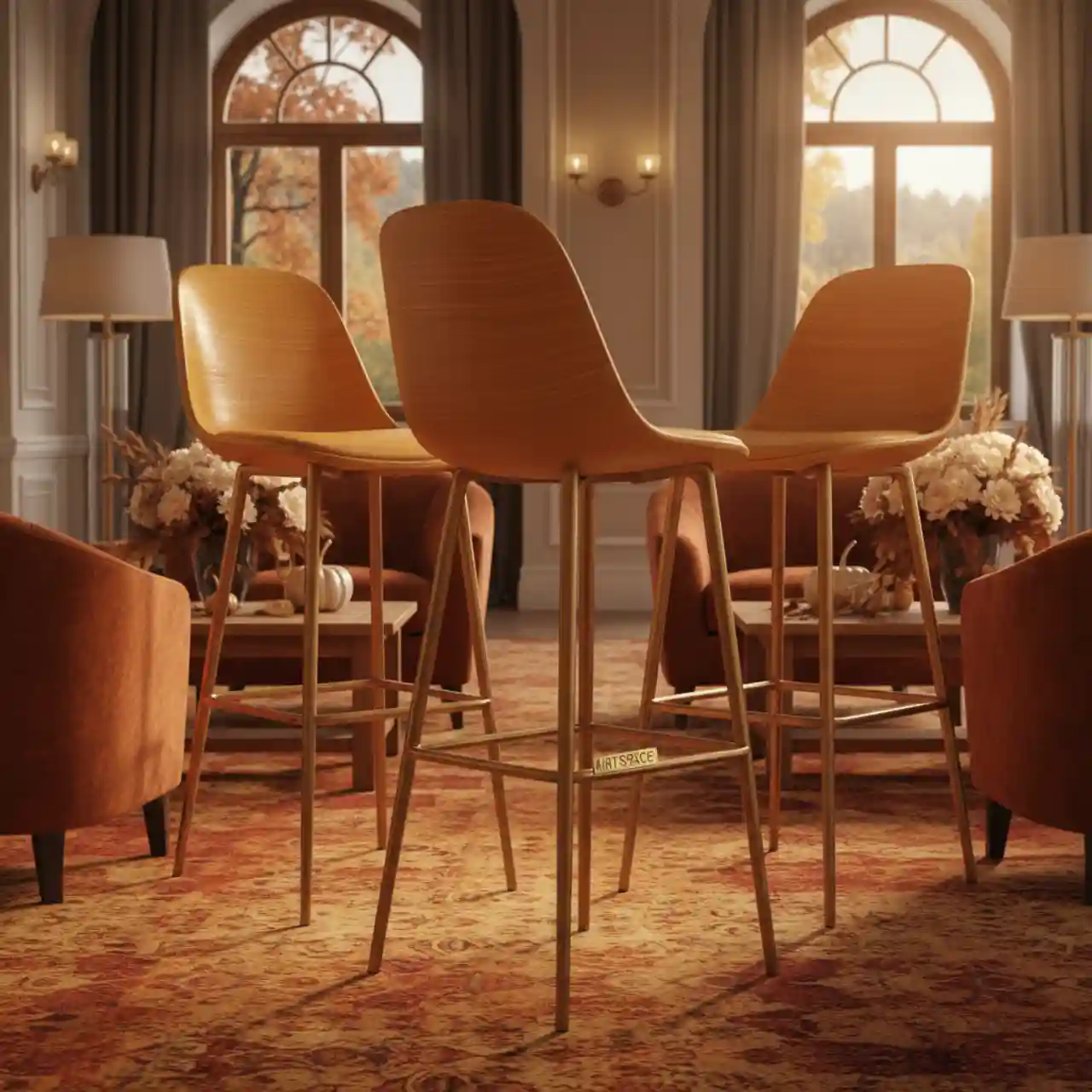 Стул барный пластиковый Kate