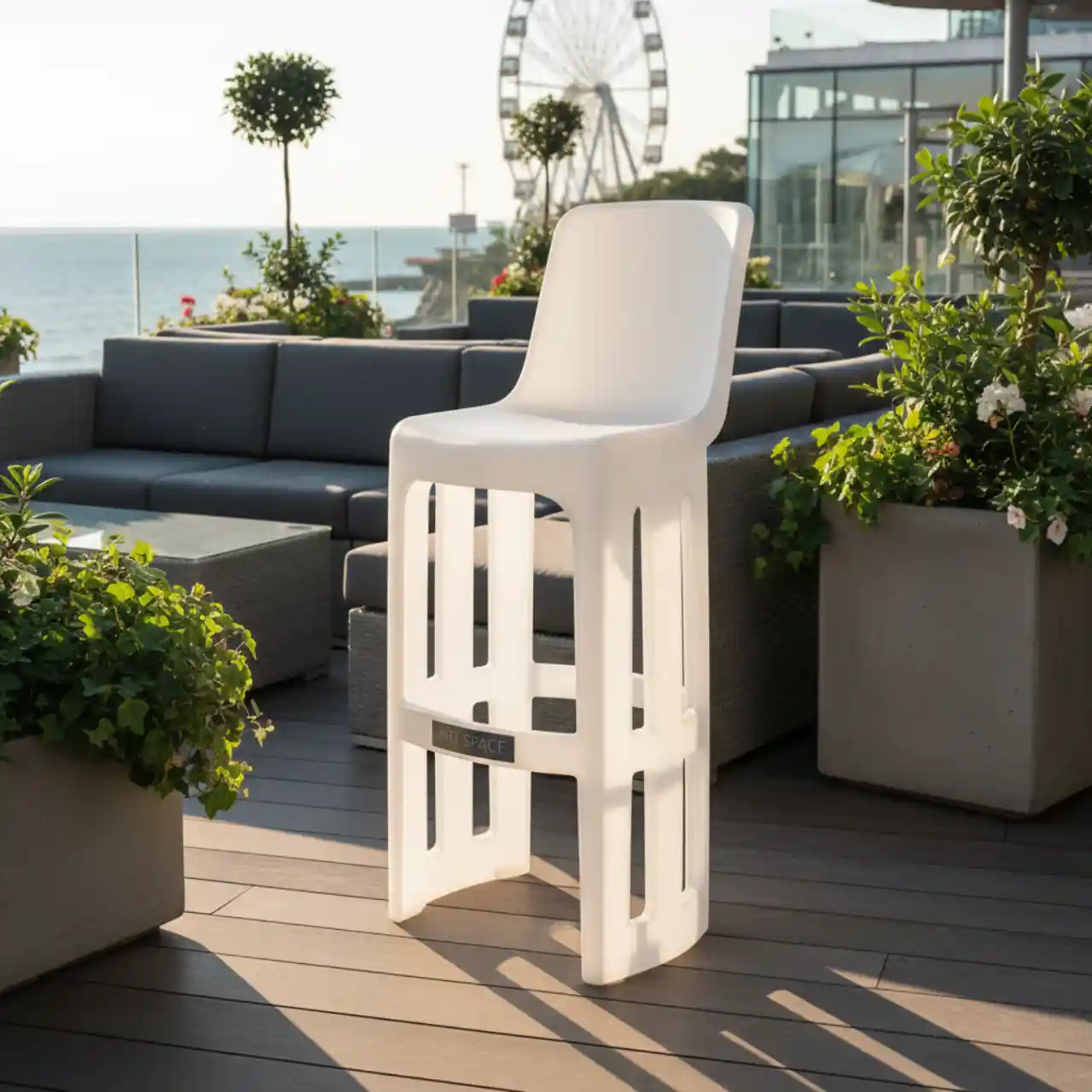 Табурет пластиковый барный Drink Standard