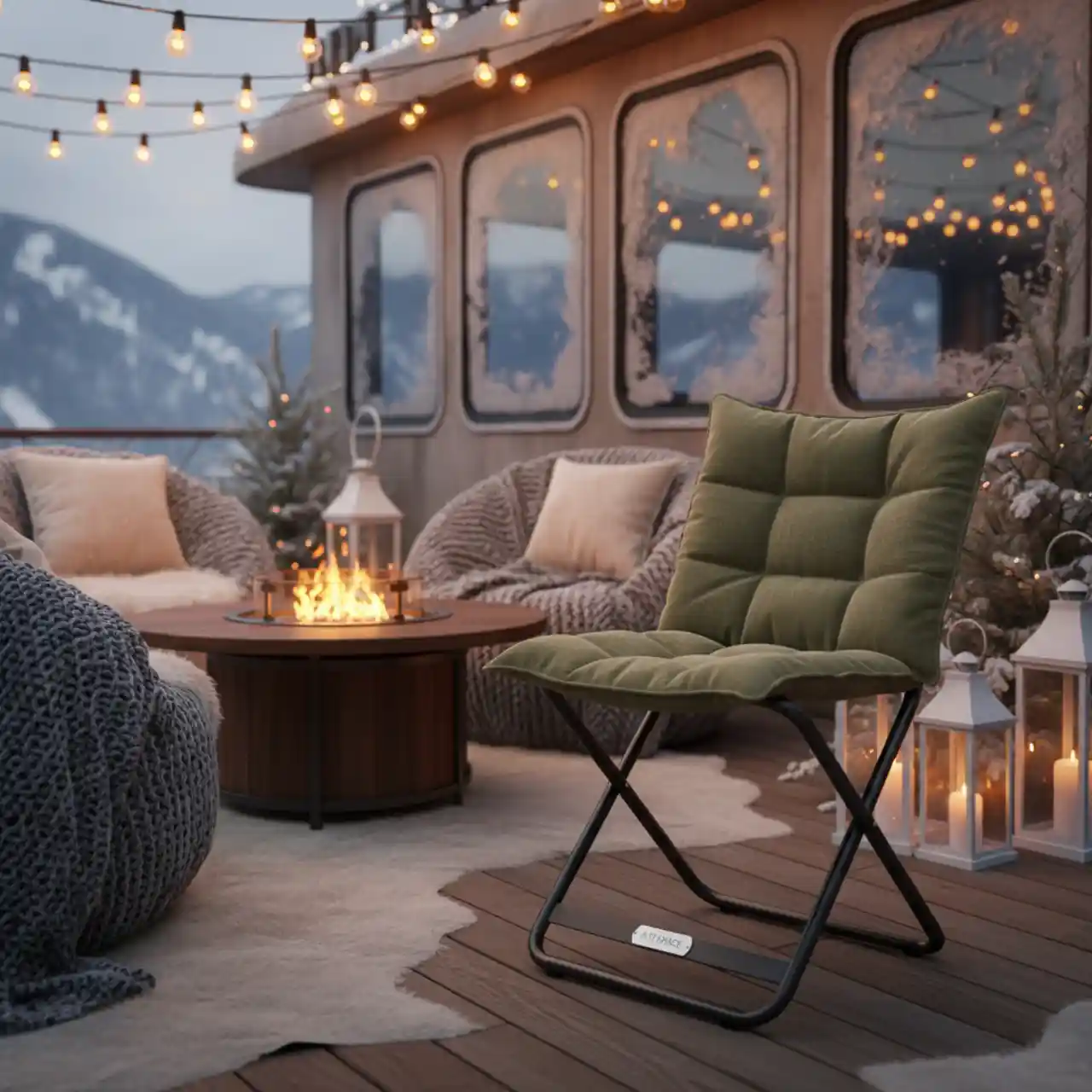 Табурет складной Green Glade РС 230 хаки