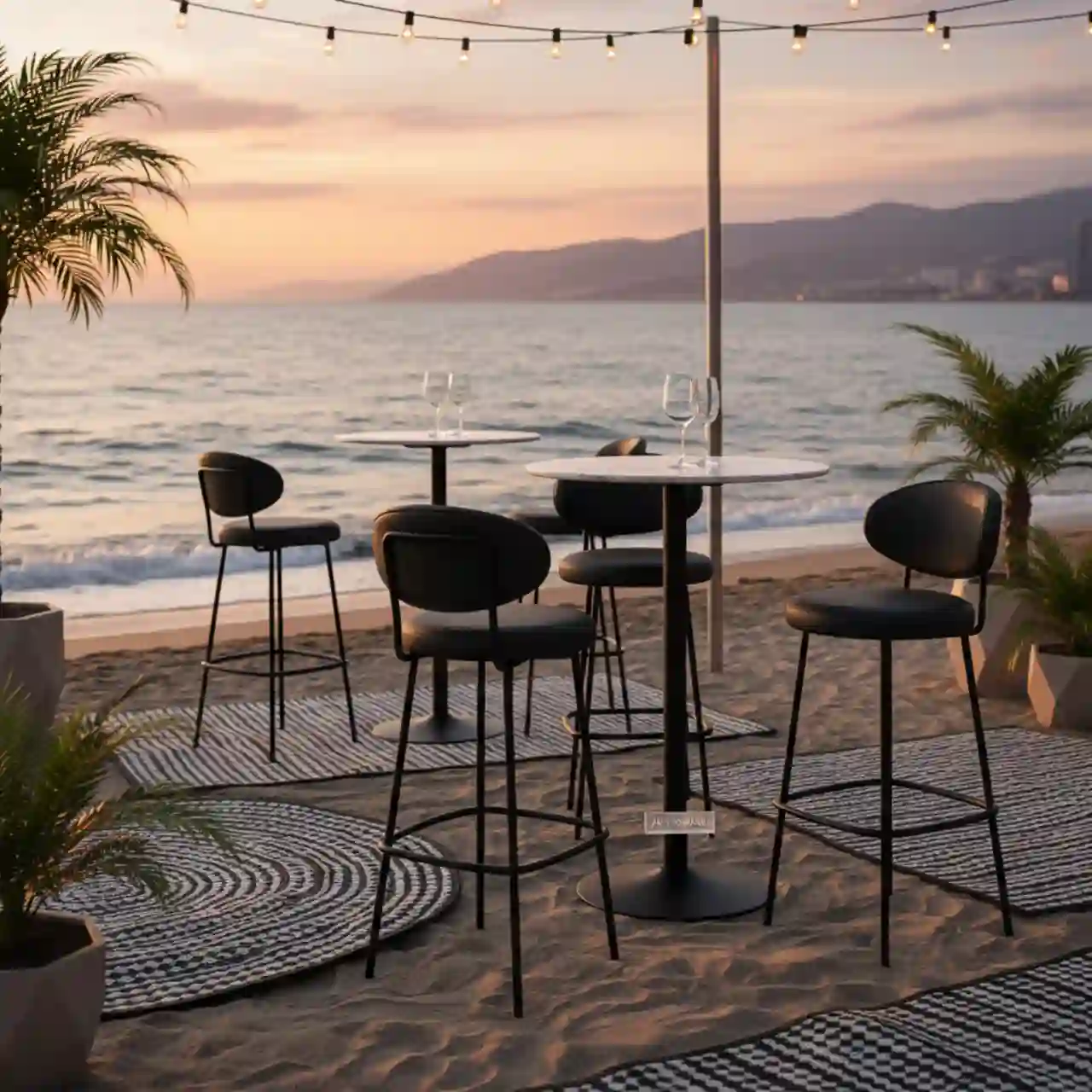 Стул барный Barny черный