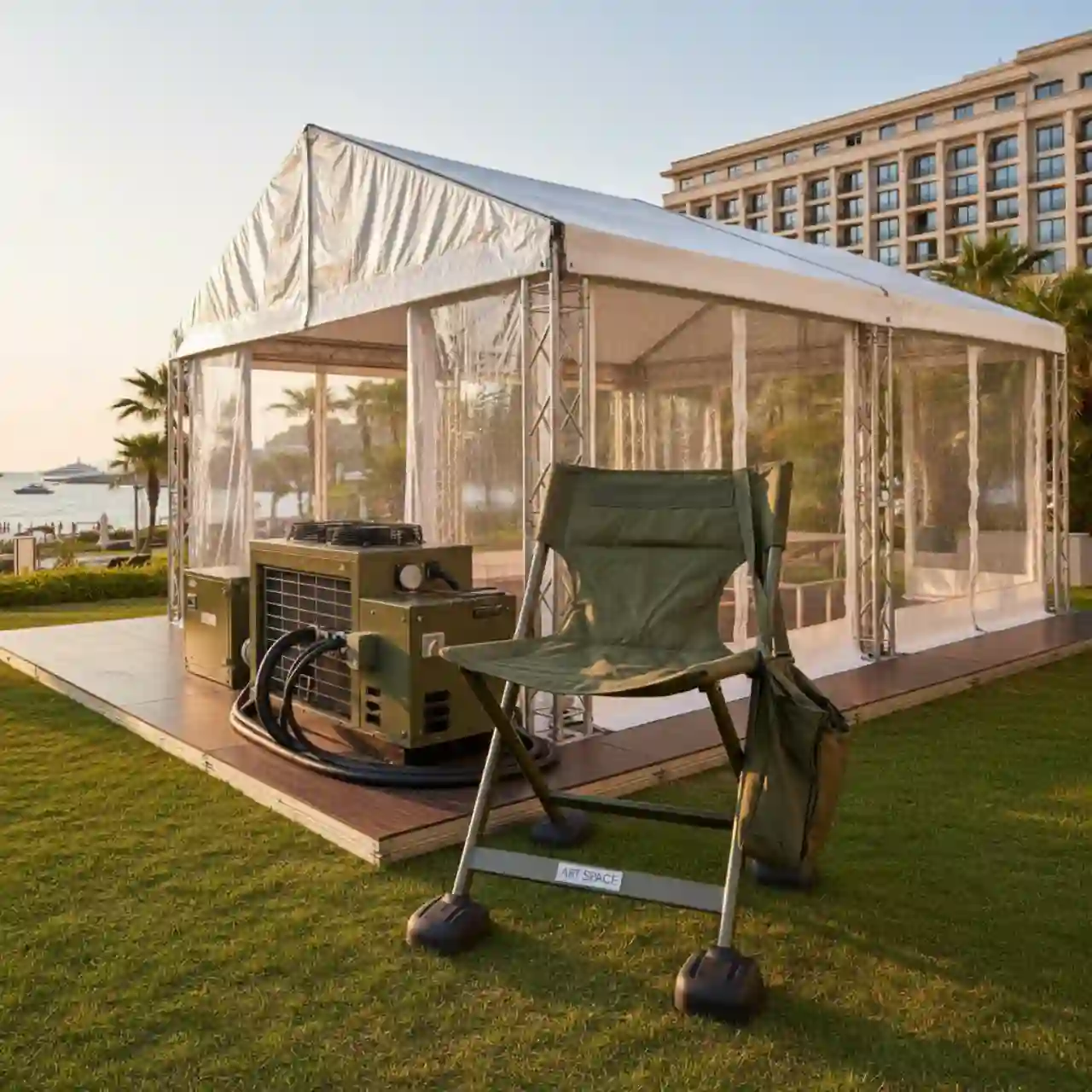 Табурет складной с сумкой Green Glade РС2321 хаки