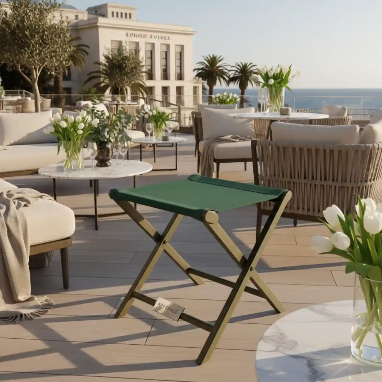 Табурет складной Green Glade РС 210 хаки