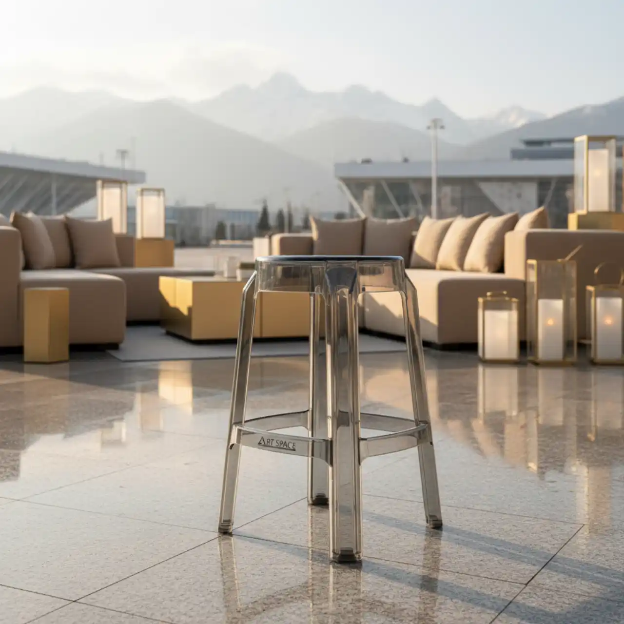 Табурет пластиковый Cin Cin