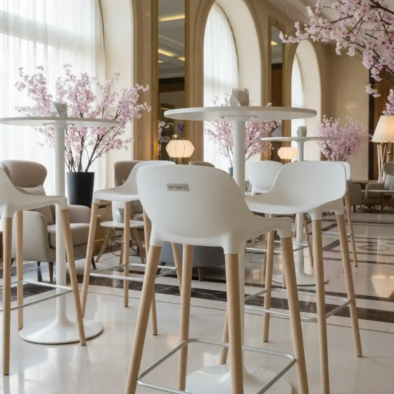 Табурет барный пластиковый Brooklyn Basic