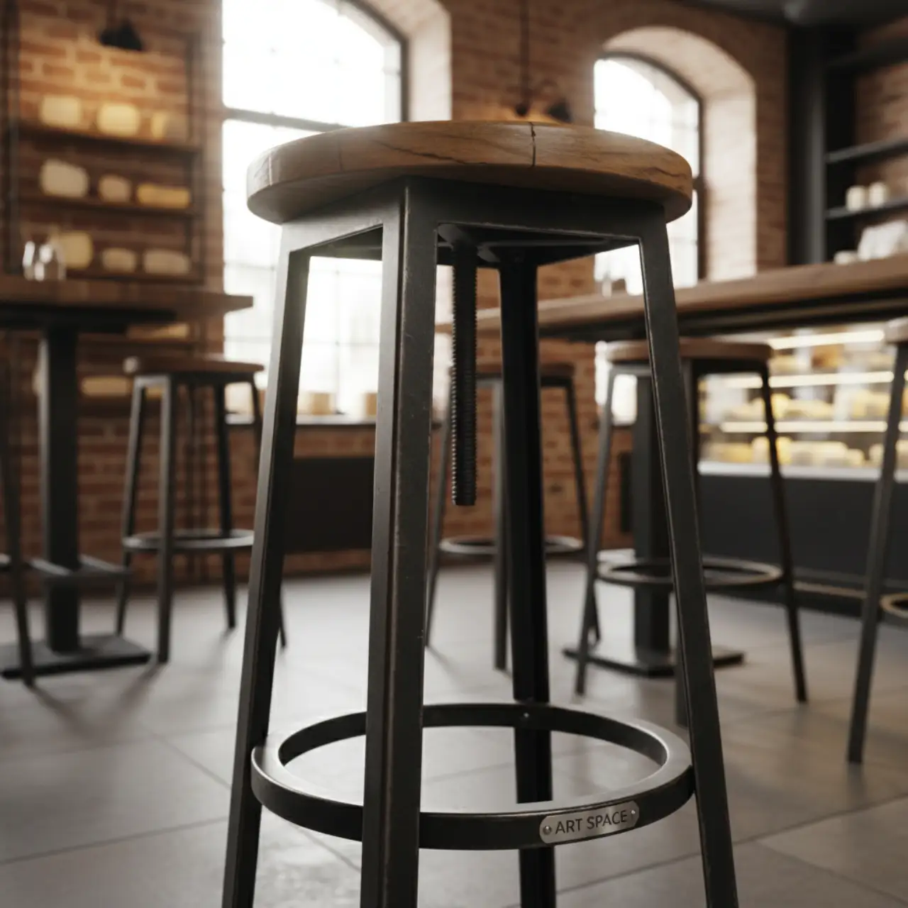 Табурет барный Лофт 12 М