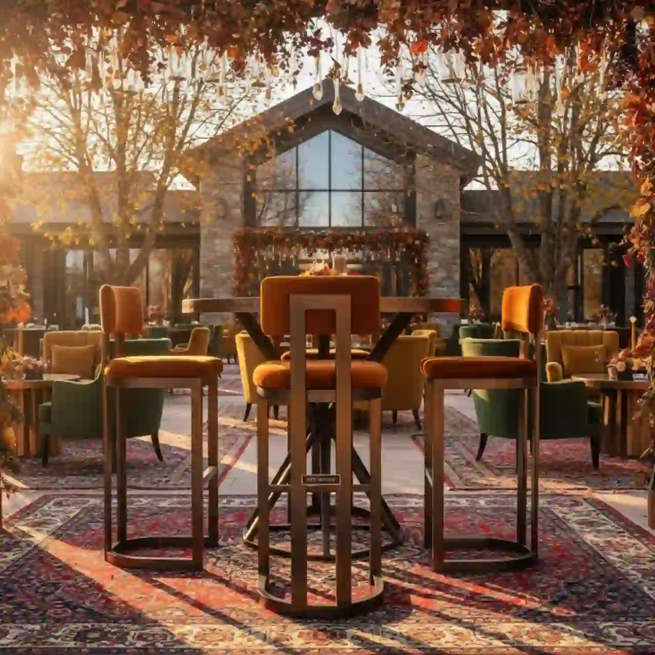 Табурет барный металлический Trick