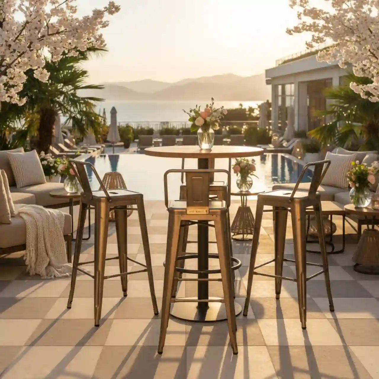 Табурет барный Tolix