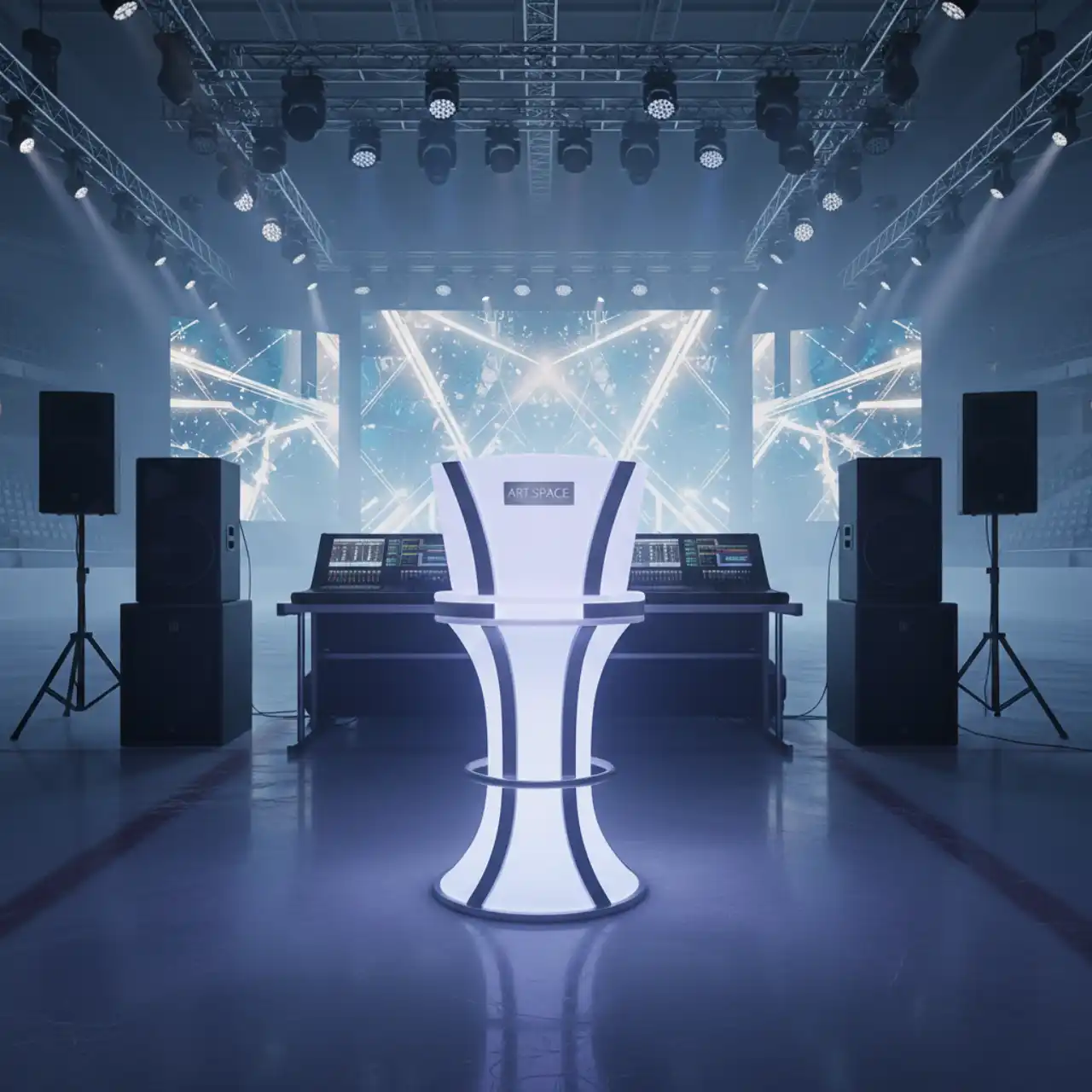 Стул светильник барный