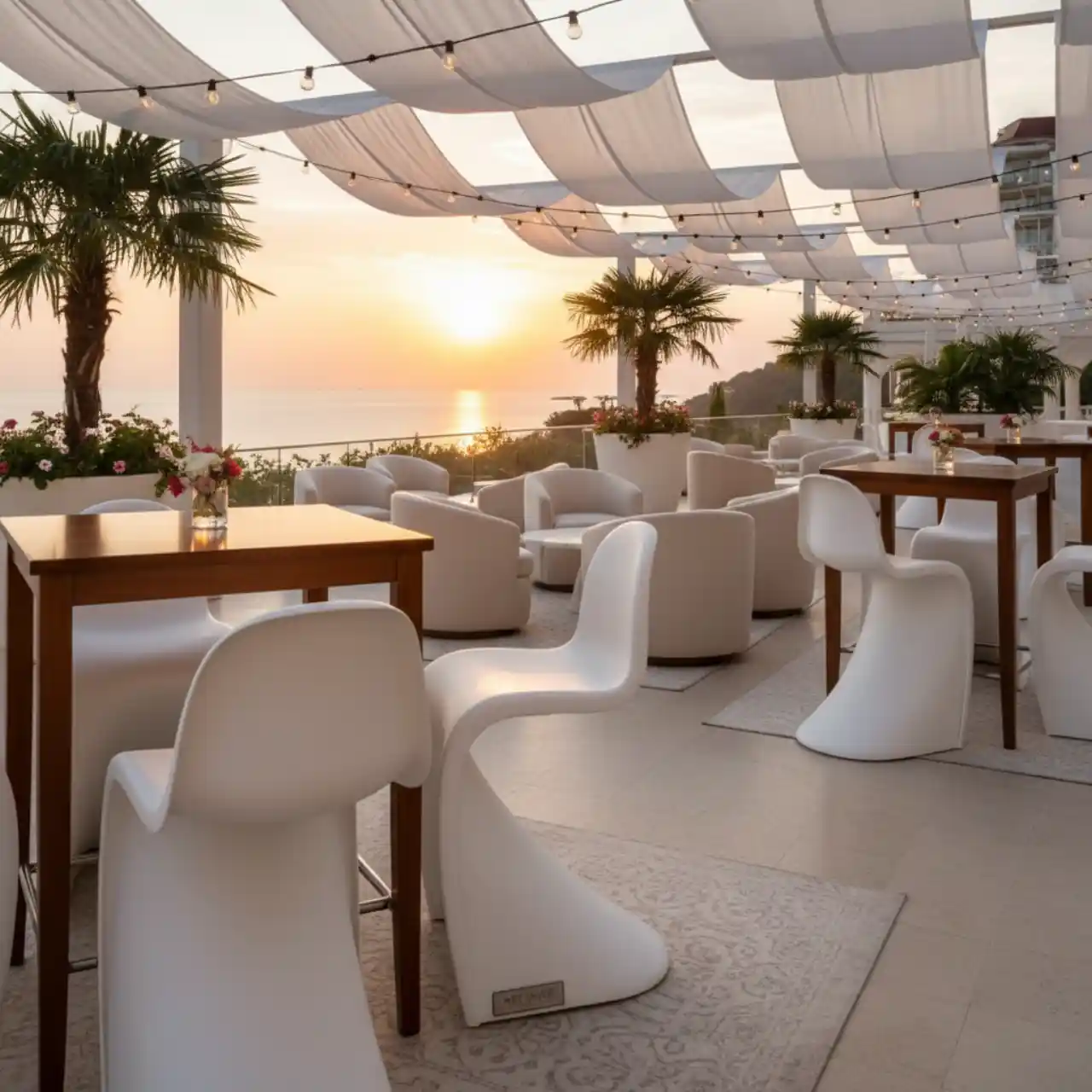 Стул пластиковый барный Maya Bar