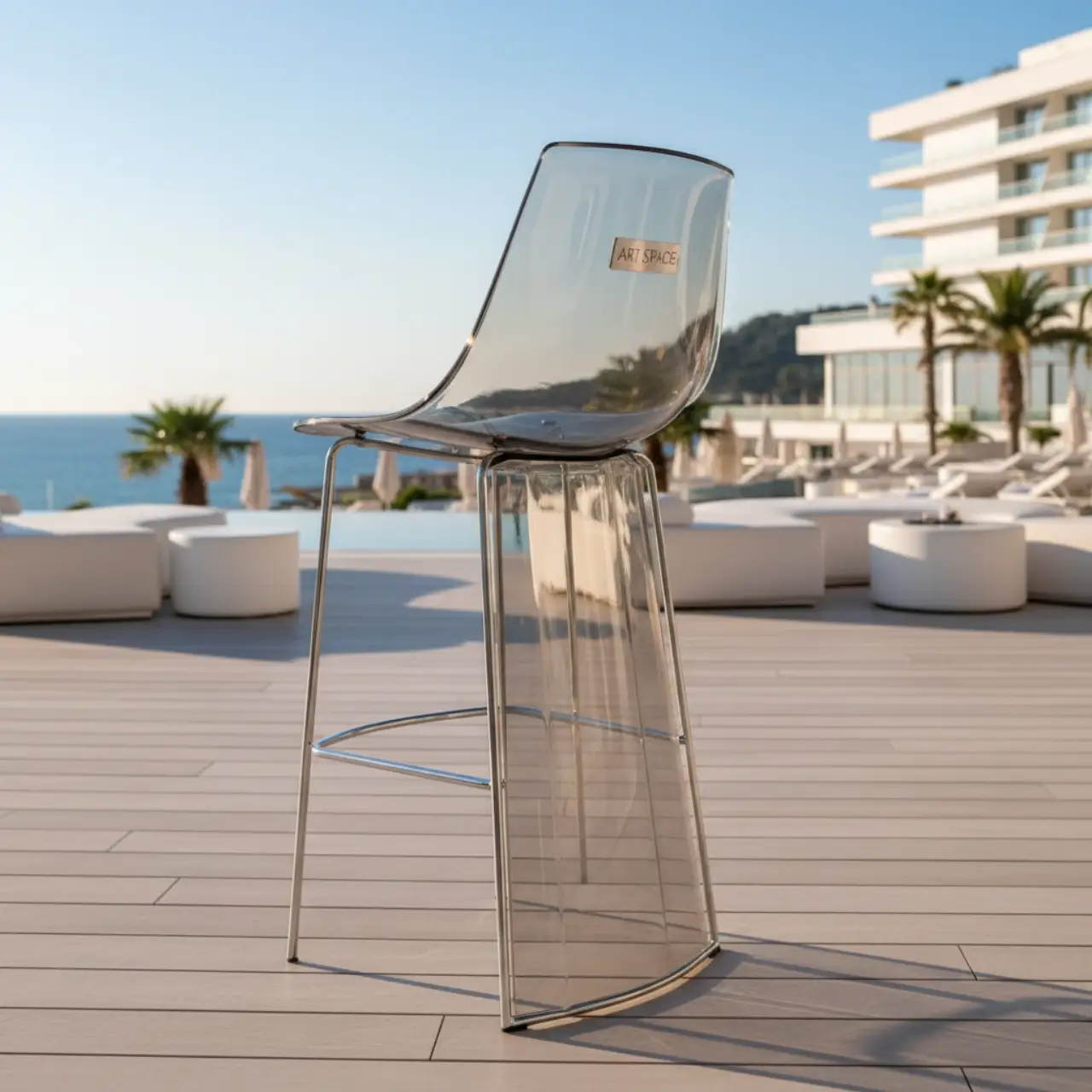 Стул пластиковый барный Ego Rock Bar