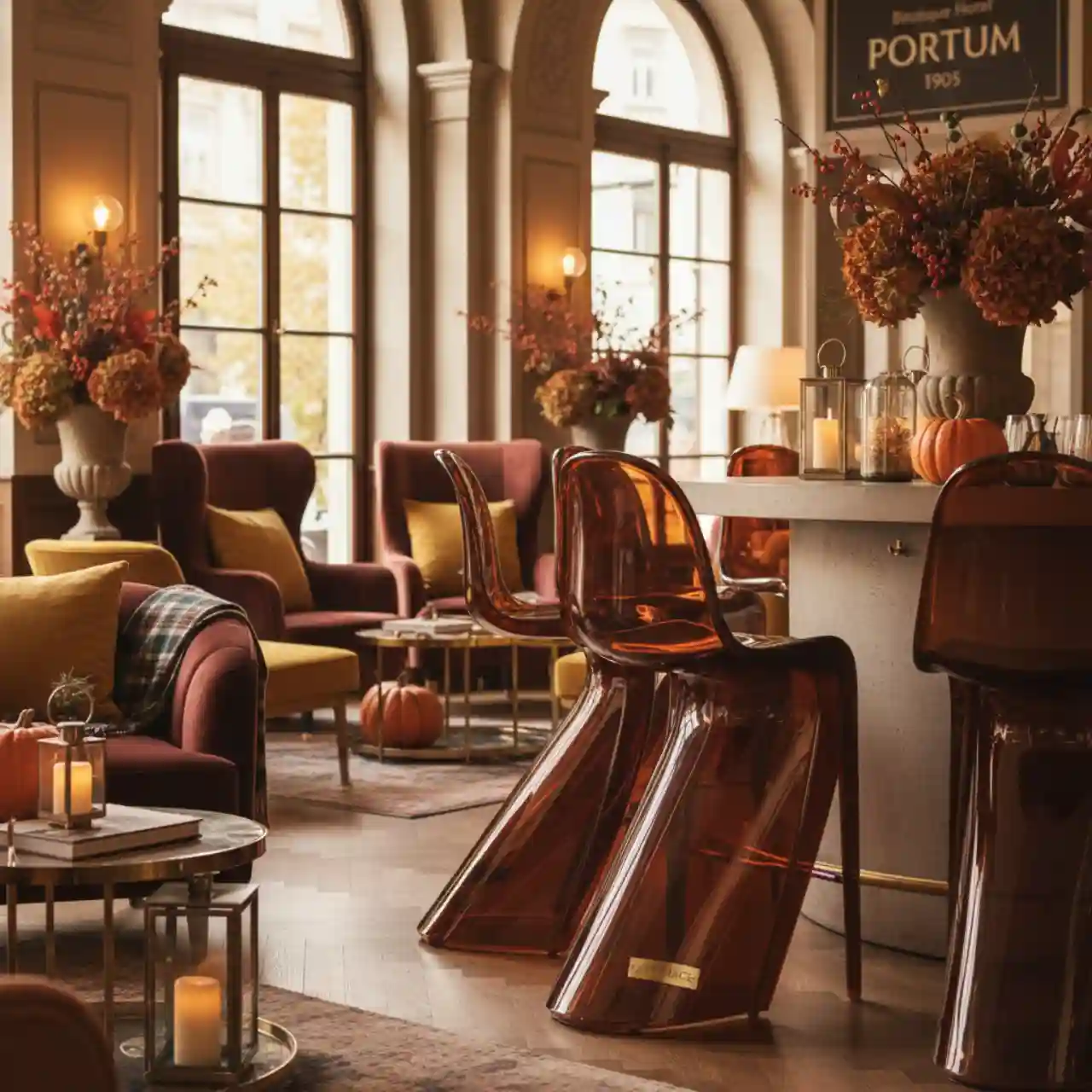 Стул пластиковый барный Fame S Bar