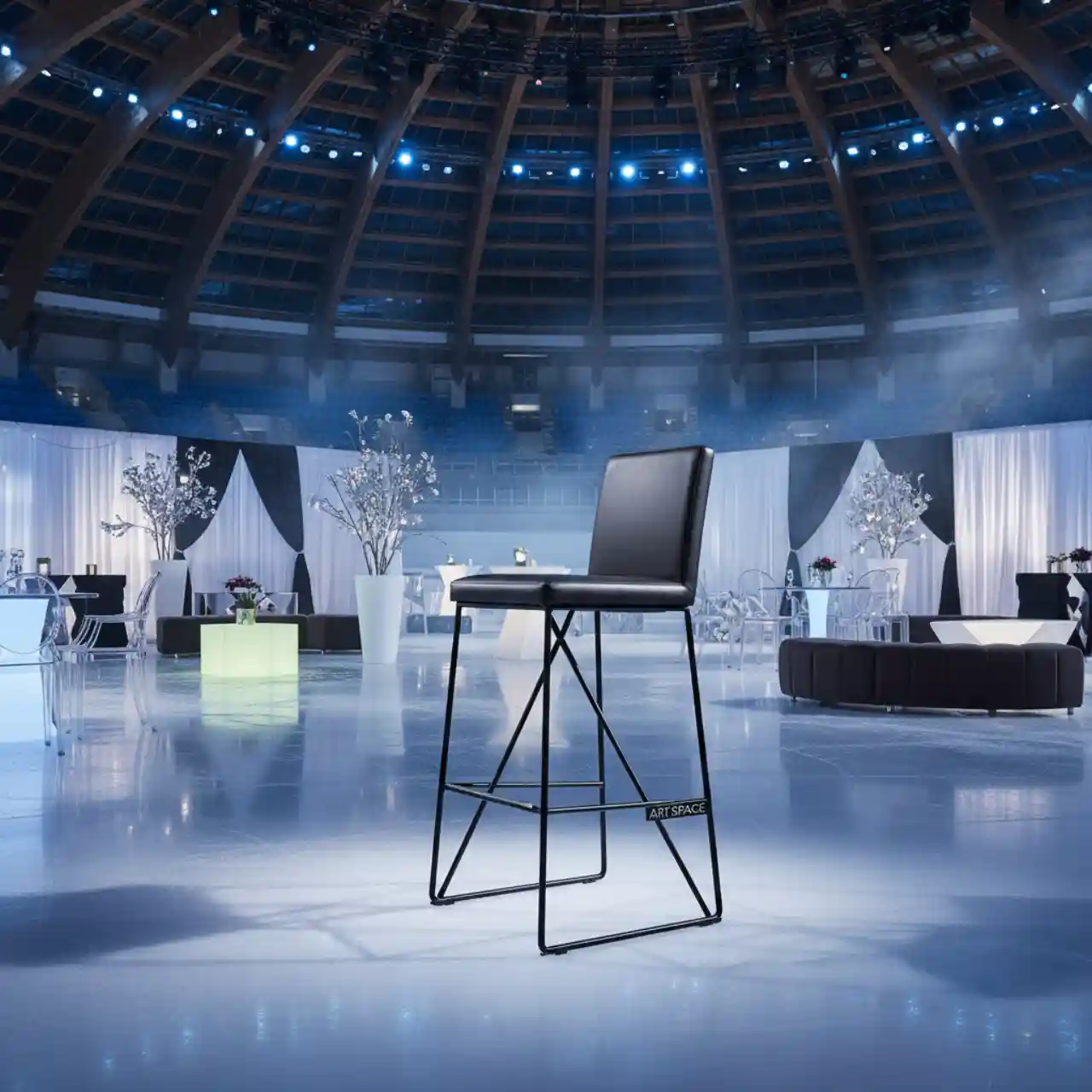 Стул барный черный Anji