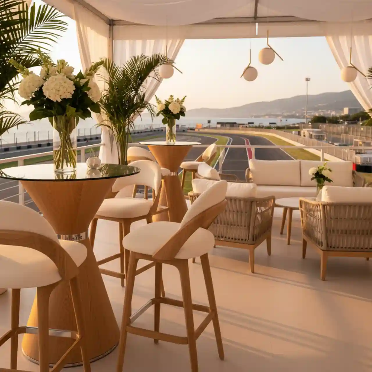 Стул барный с обивкой Nuta Light Stool