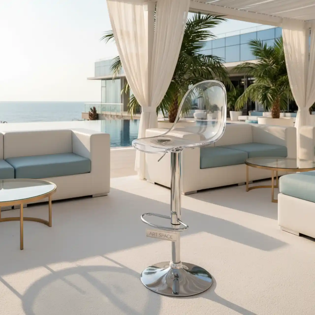 Стул барный прозрачный X Treme BSL