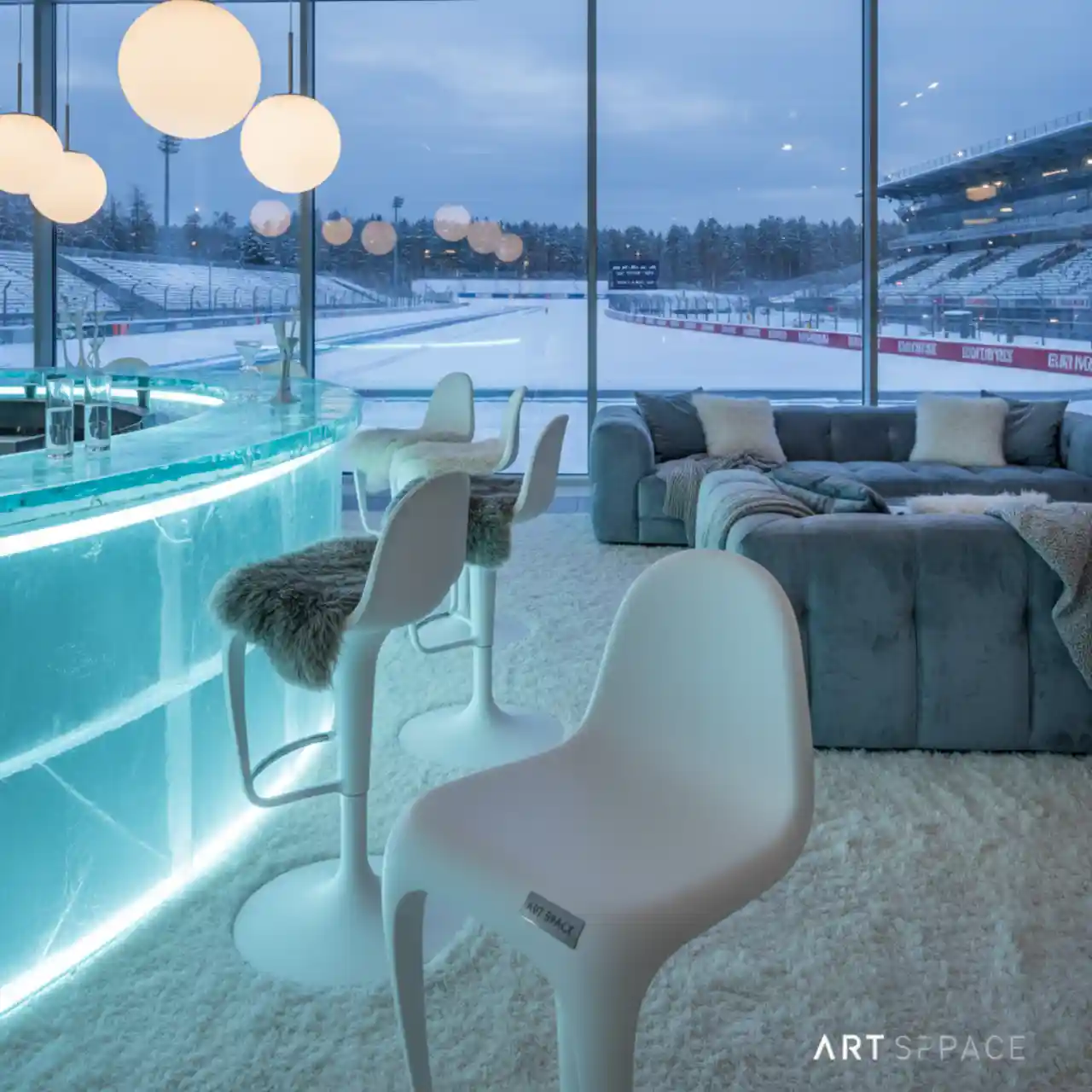 Стул барный пластиковый Trill Stool