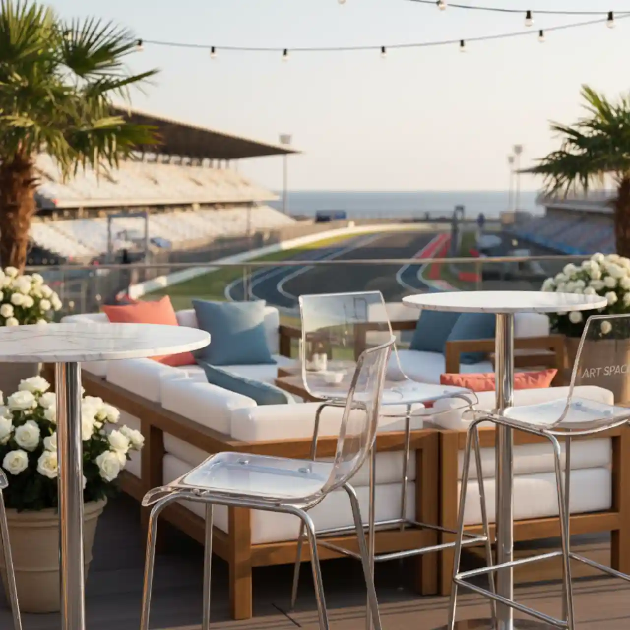 Стул барный прозрачный Zebra Antishock