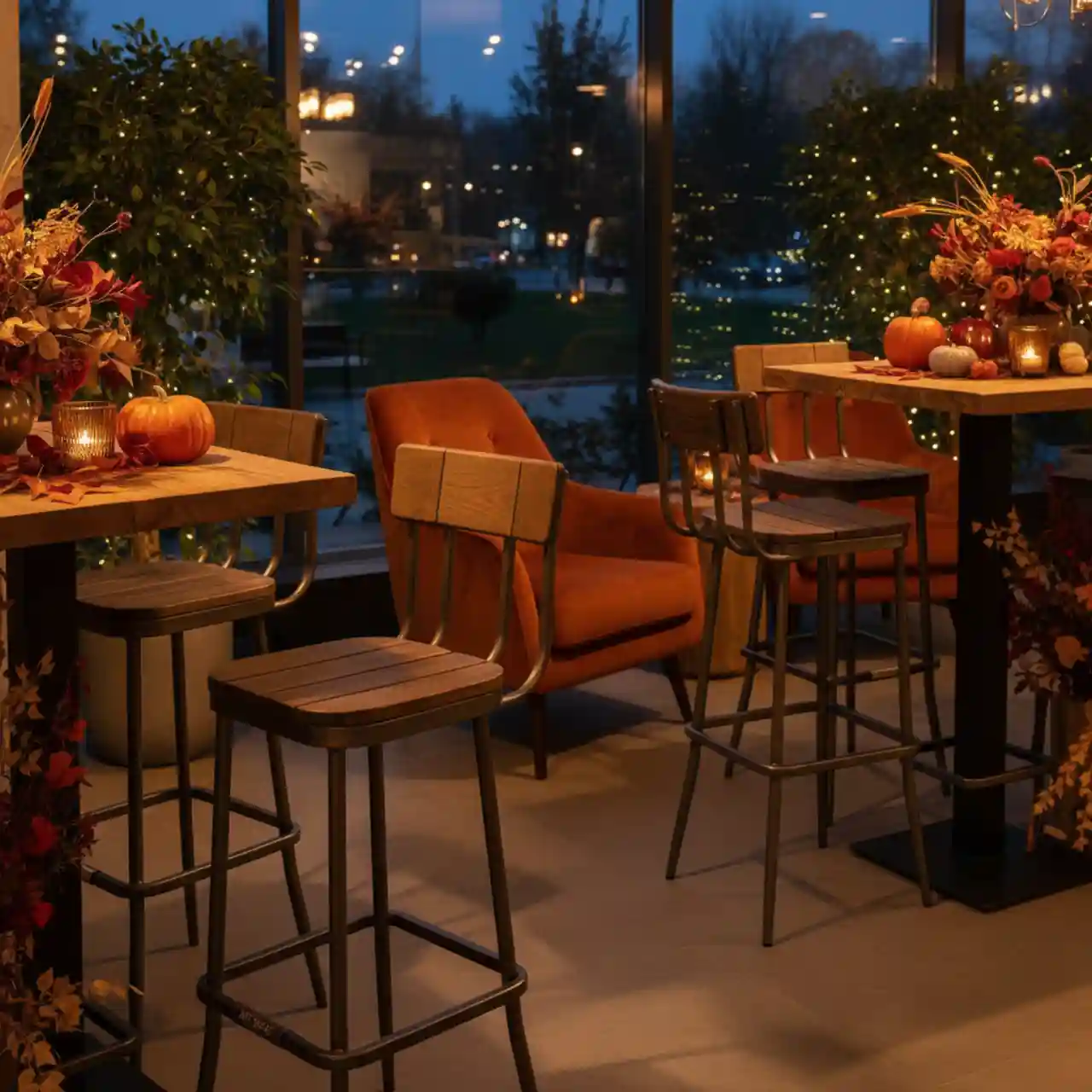 Стул барный металлический Yard