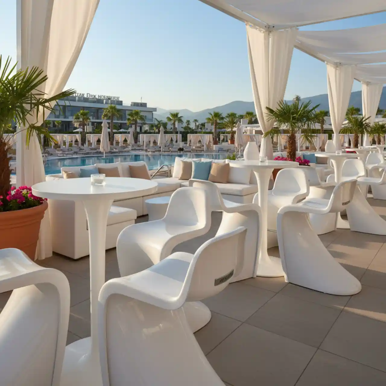 Стул барный пластиковый Marcel Bar