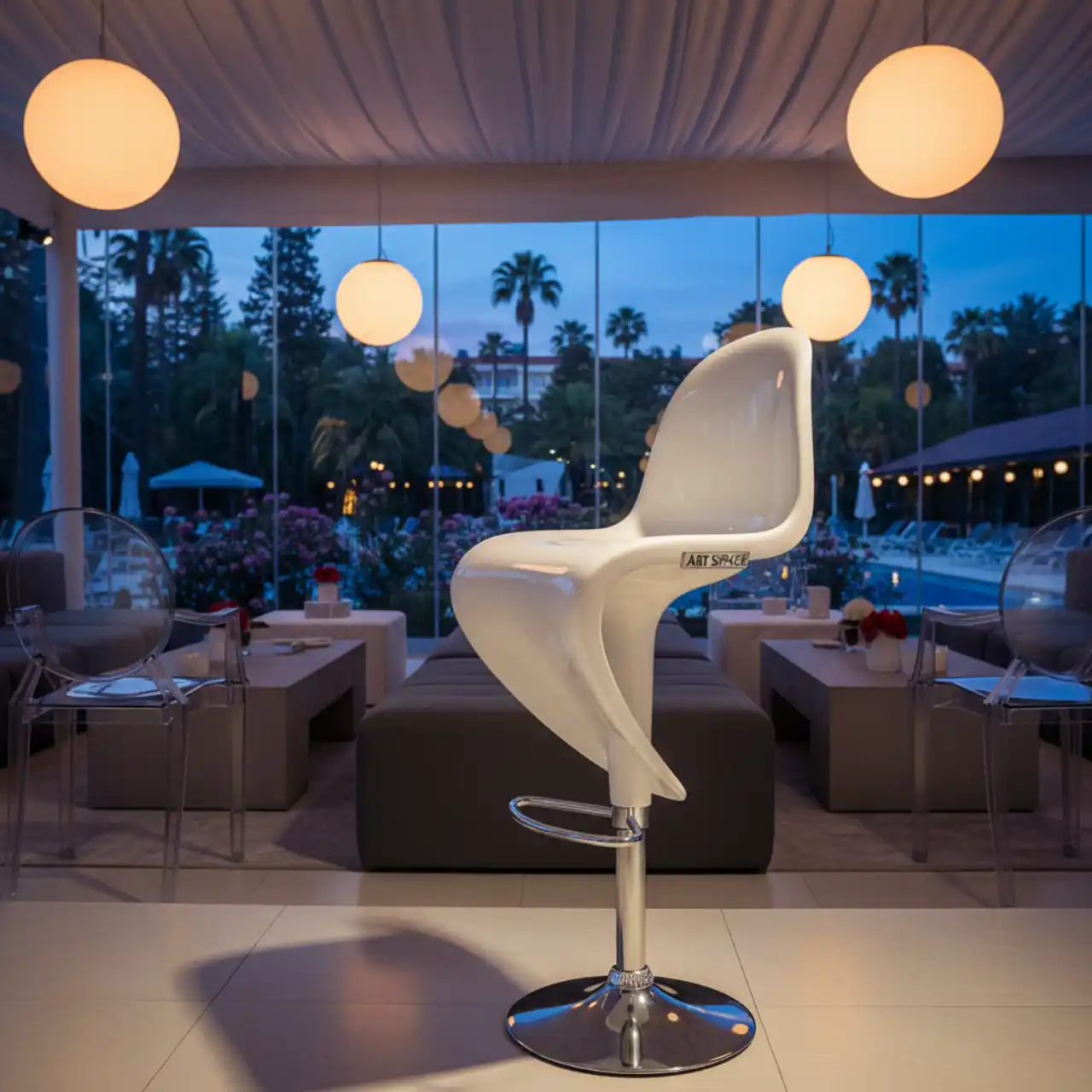 Стул барный пластиковый Fame S Bar