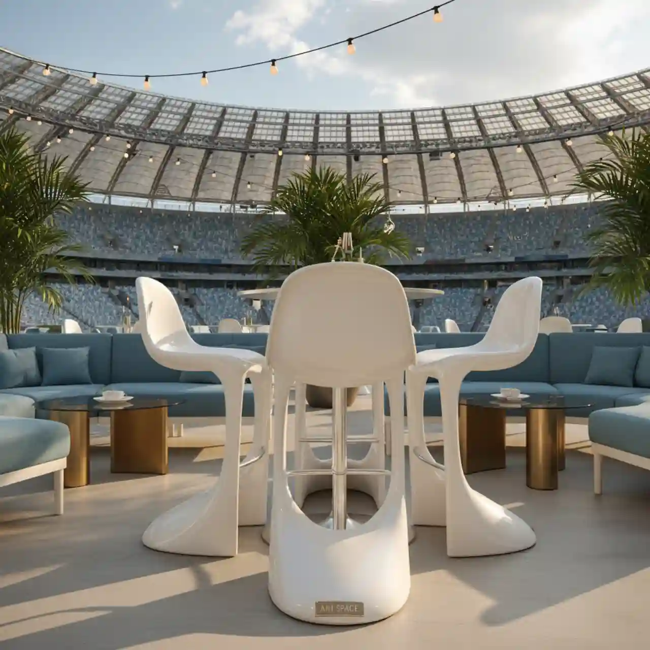 Стул барный пластиковый Faro