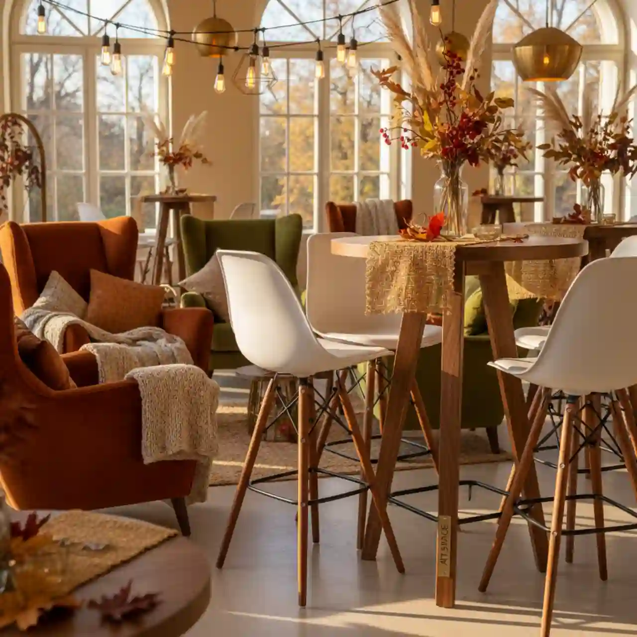 Стул барный дизайнерский Eames стиль DSW