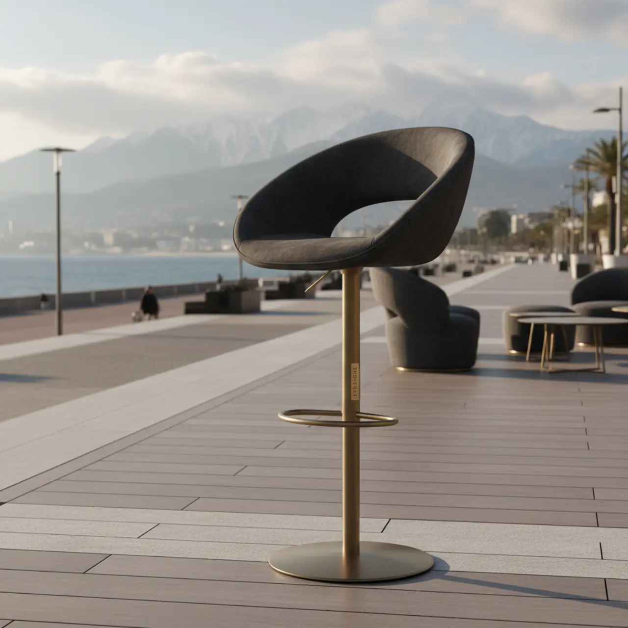 Стул барный Morbido