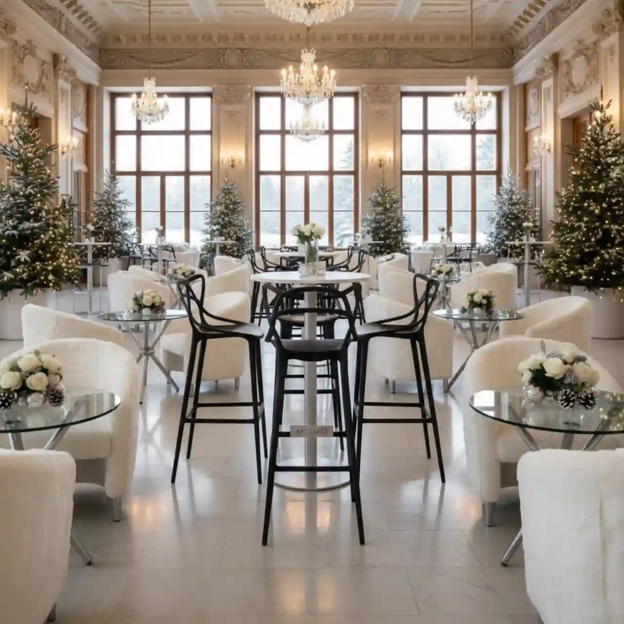 Стул барный Masters черный