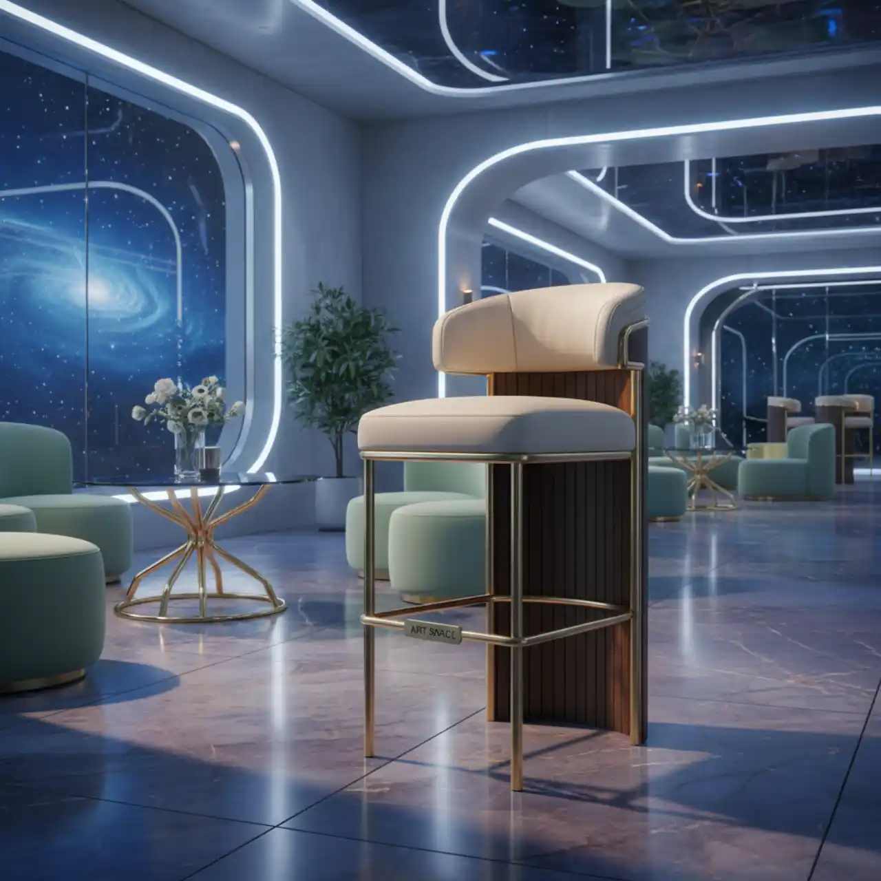 Стул барный Mastera