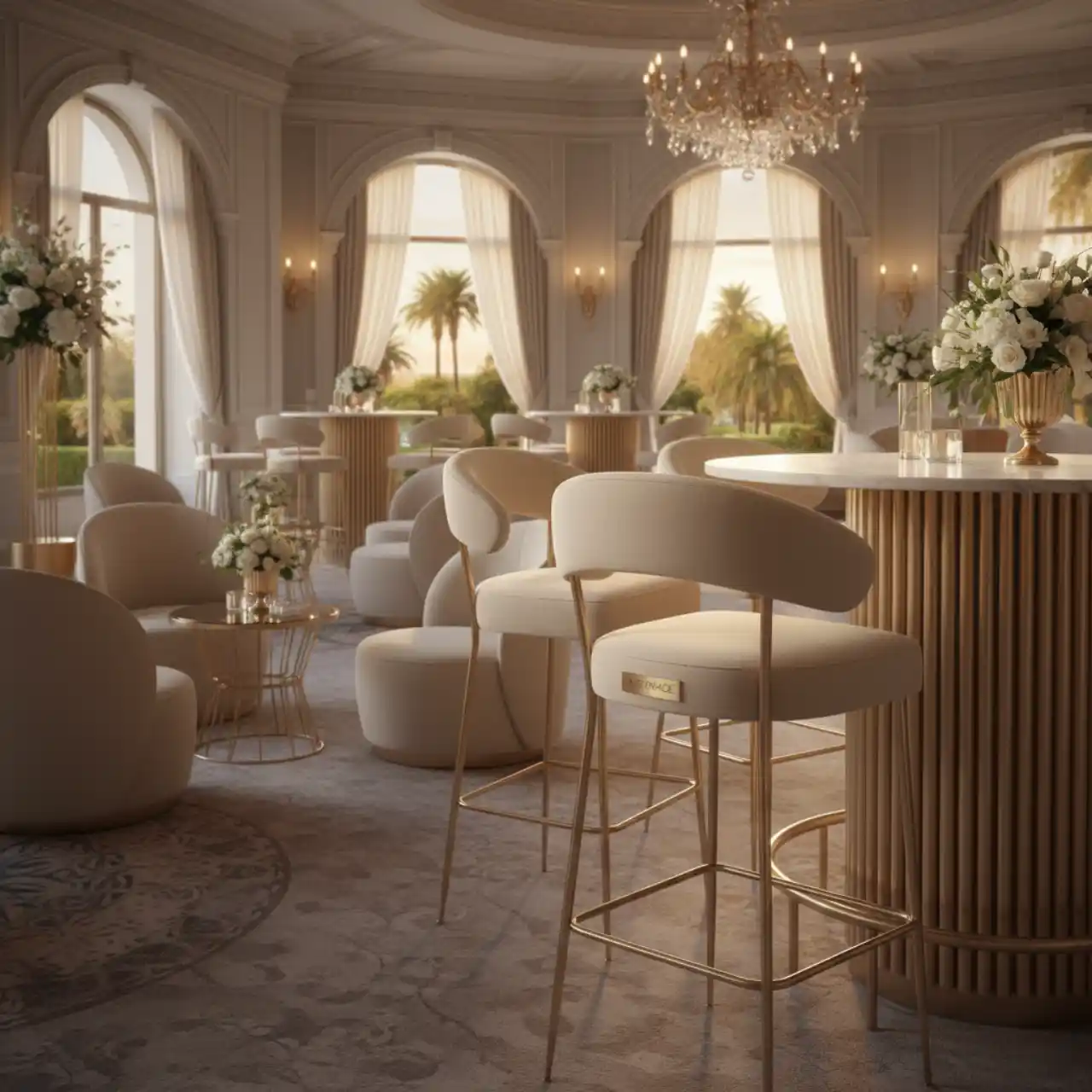 Стул барный Lucas