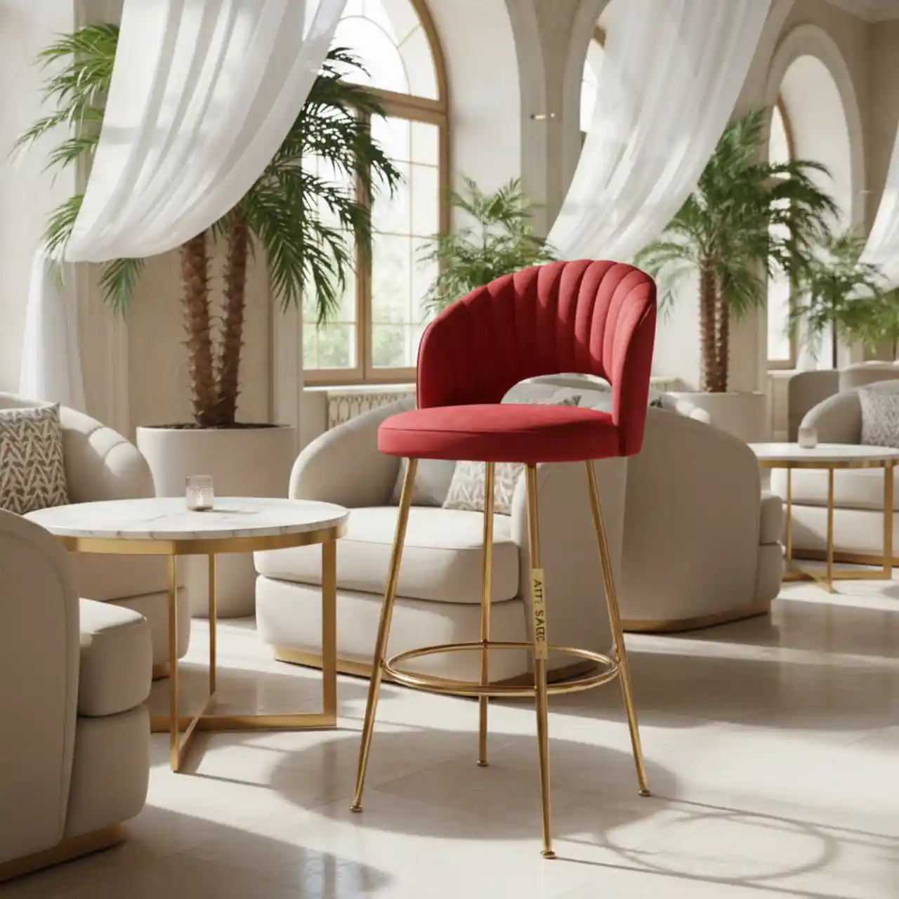 Стул барный Linfy Red