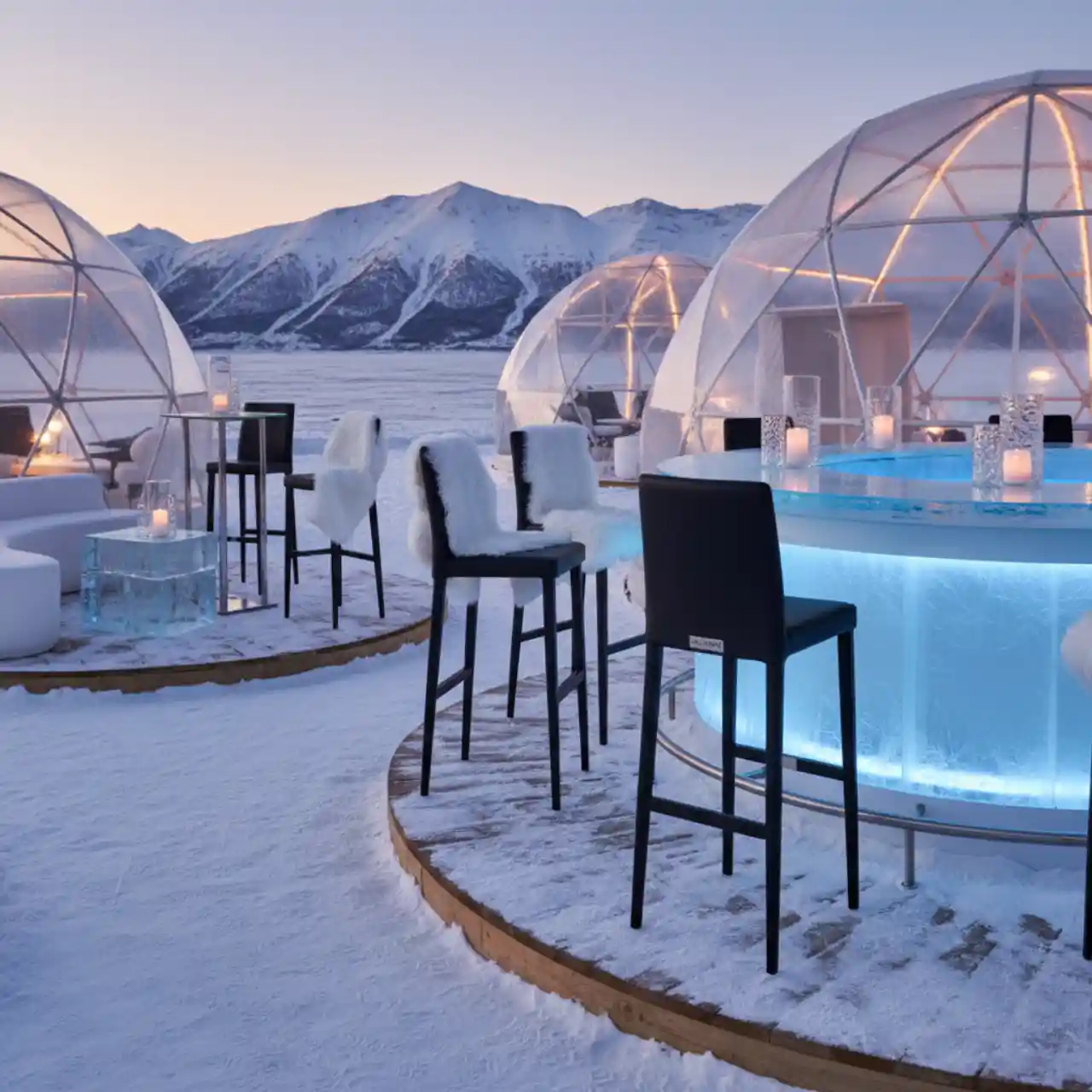 Стул барный Hitek Black