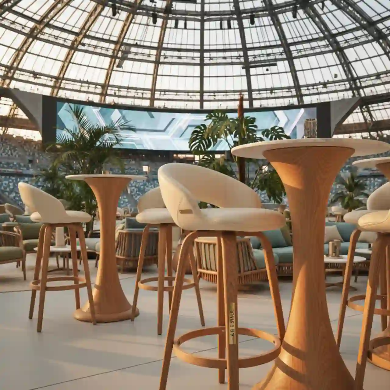 Стул барный Brasilia ножки дерево