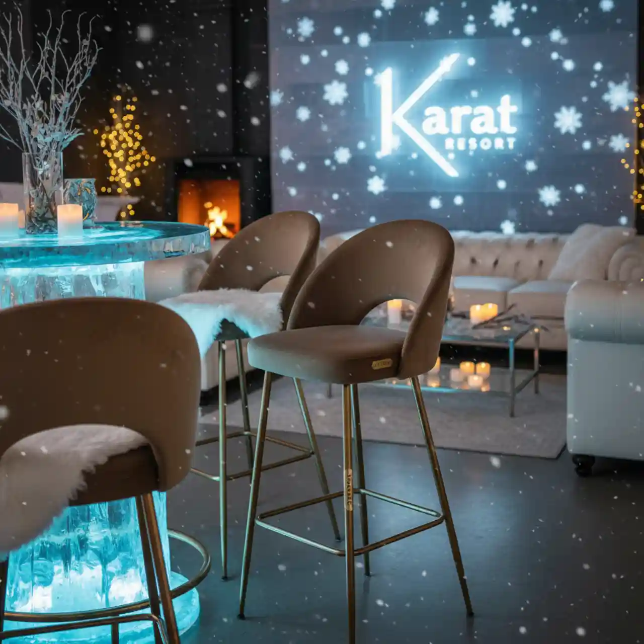 Барный стул Рига велюр мокко