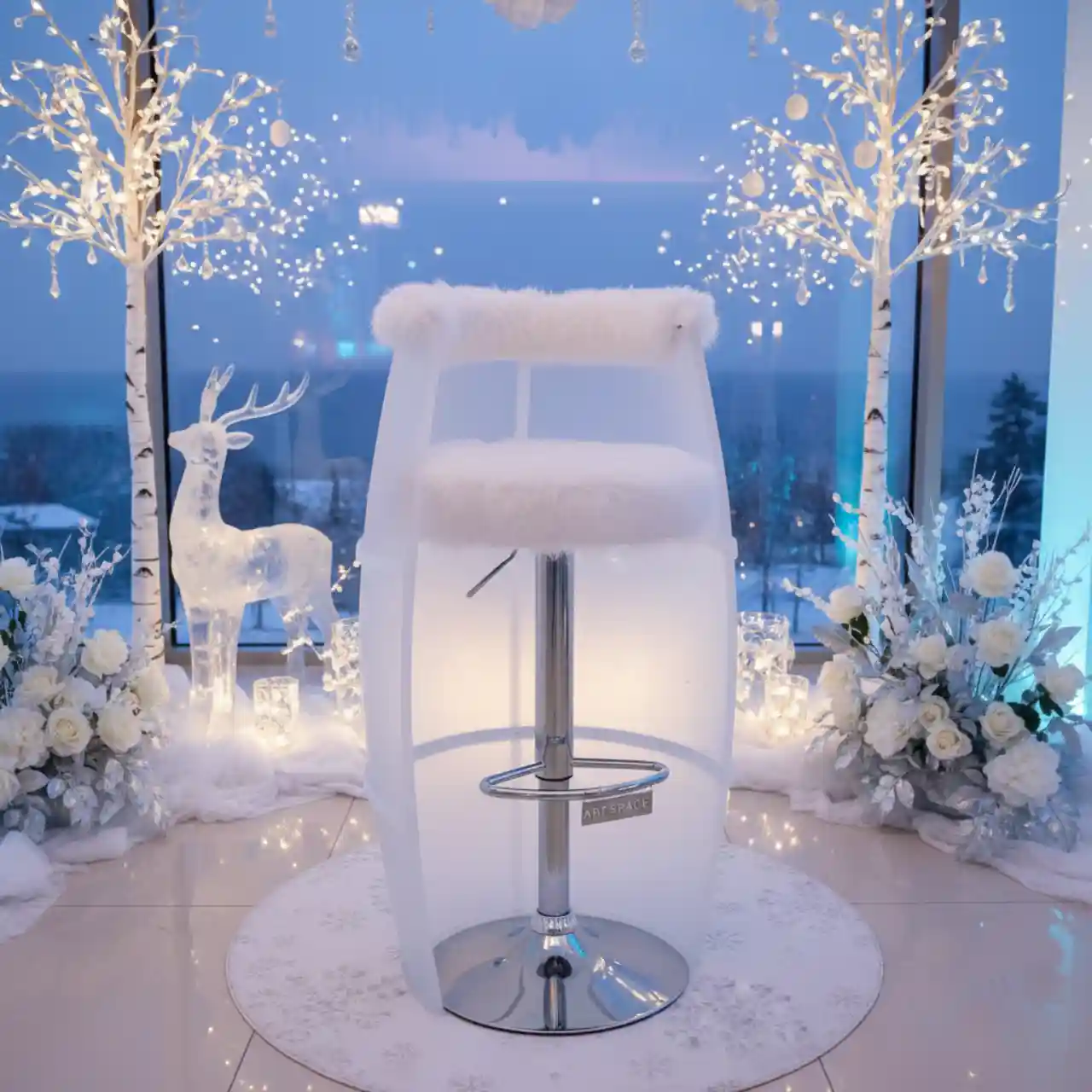 Барный стул Купер NEW белый NP