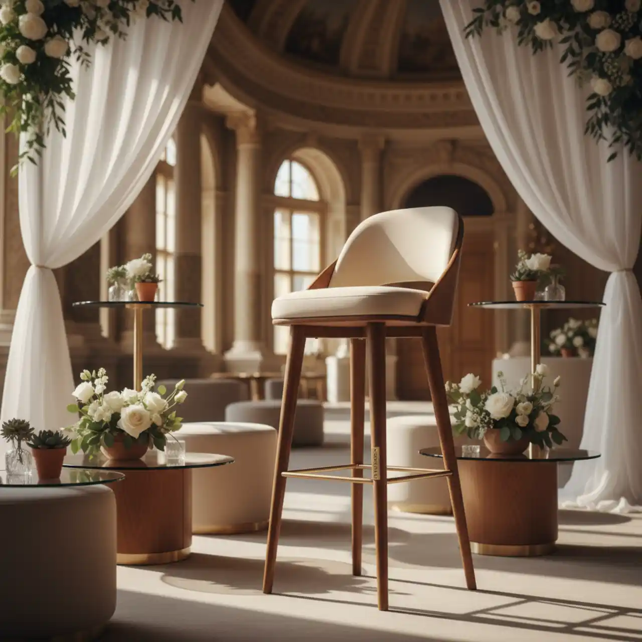 Барный стул для визажиста