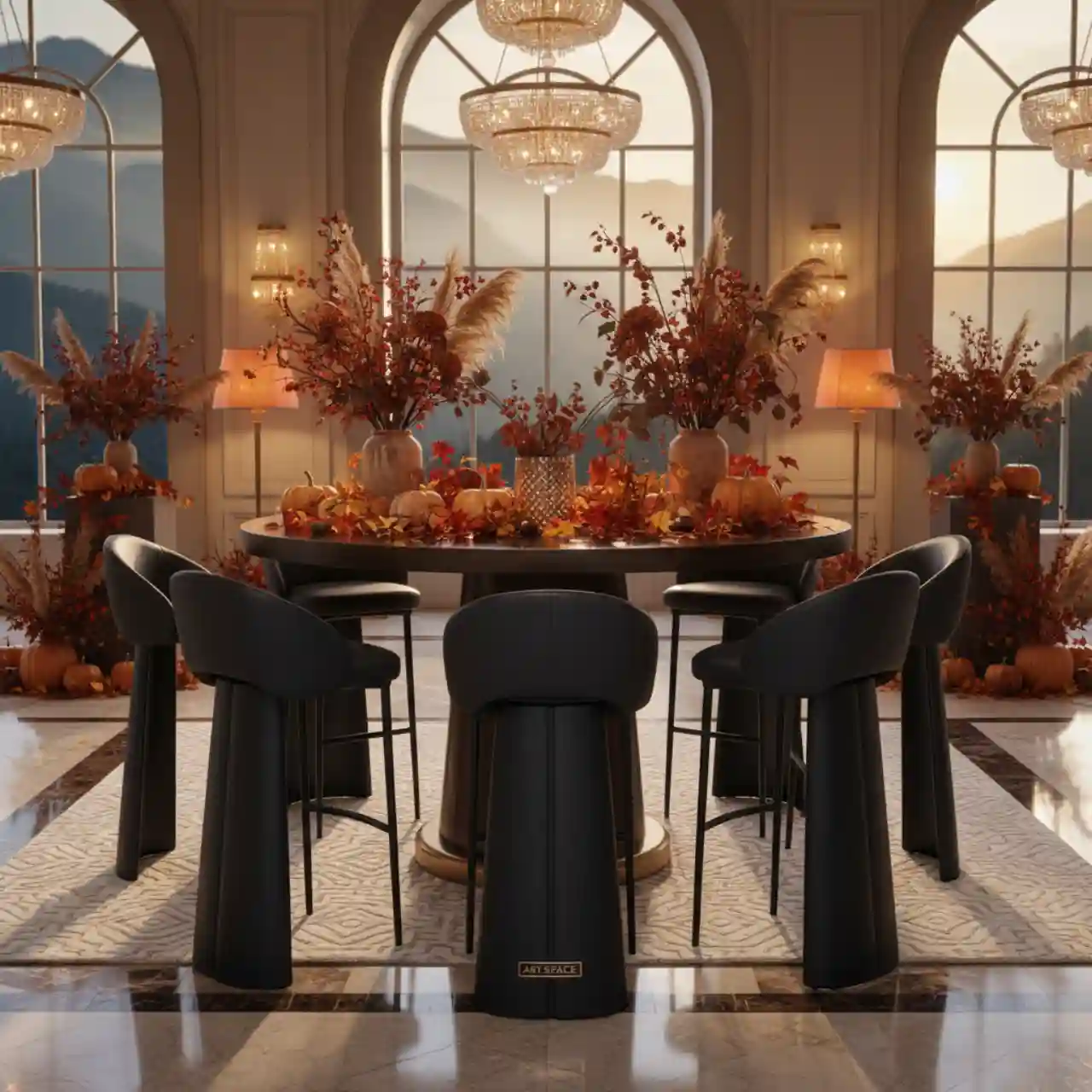 Барный стул Барвик черный