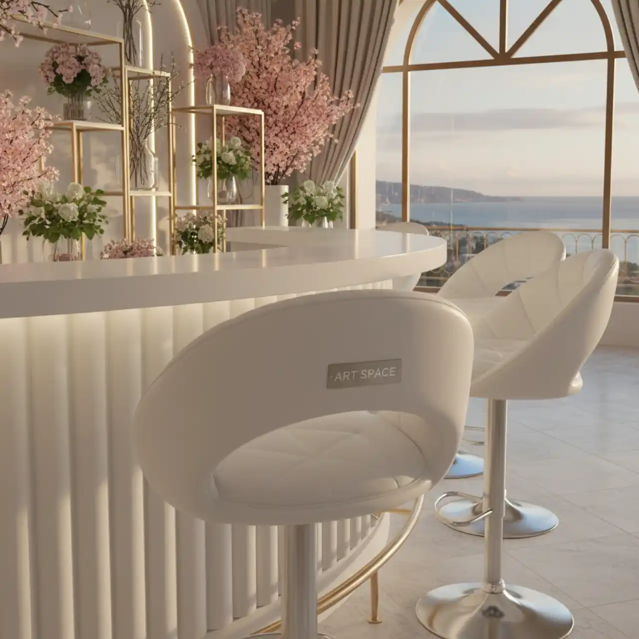 Барный стул Tucker White