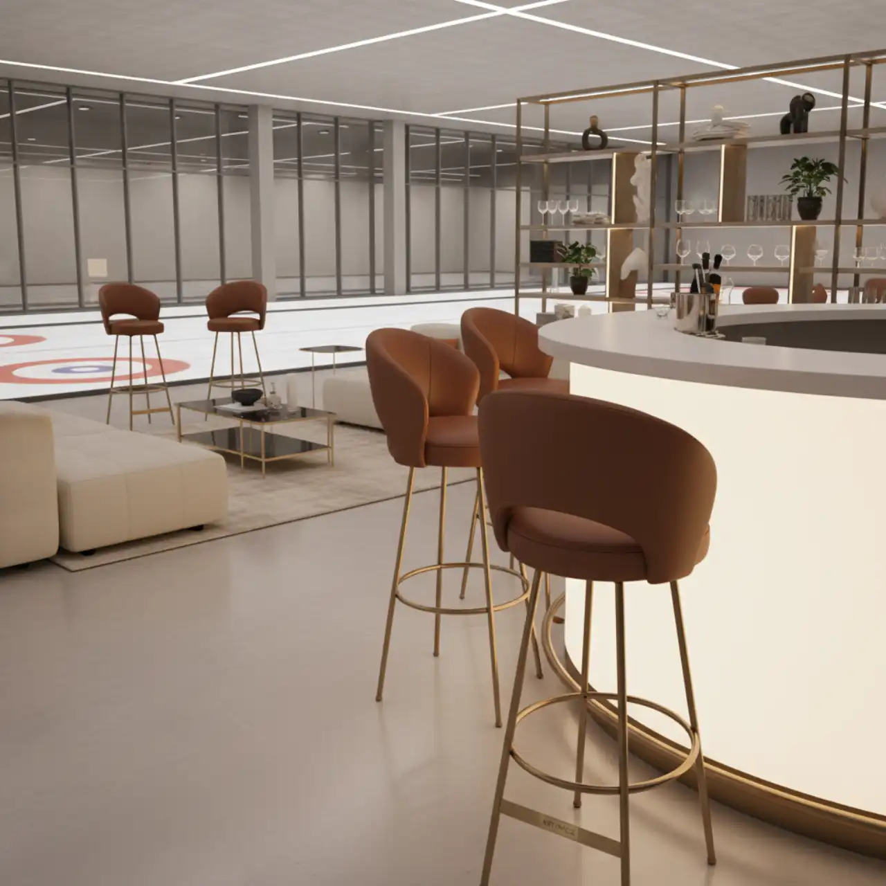 Барный стул Morbido Bruno