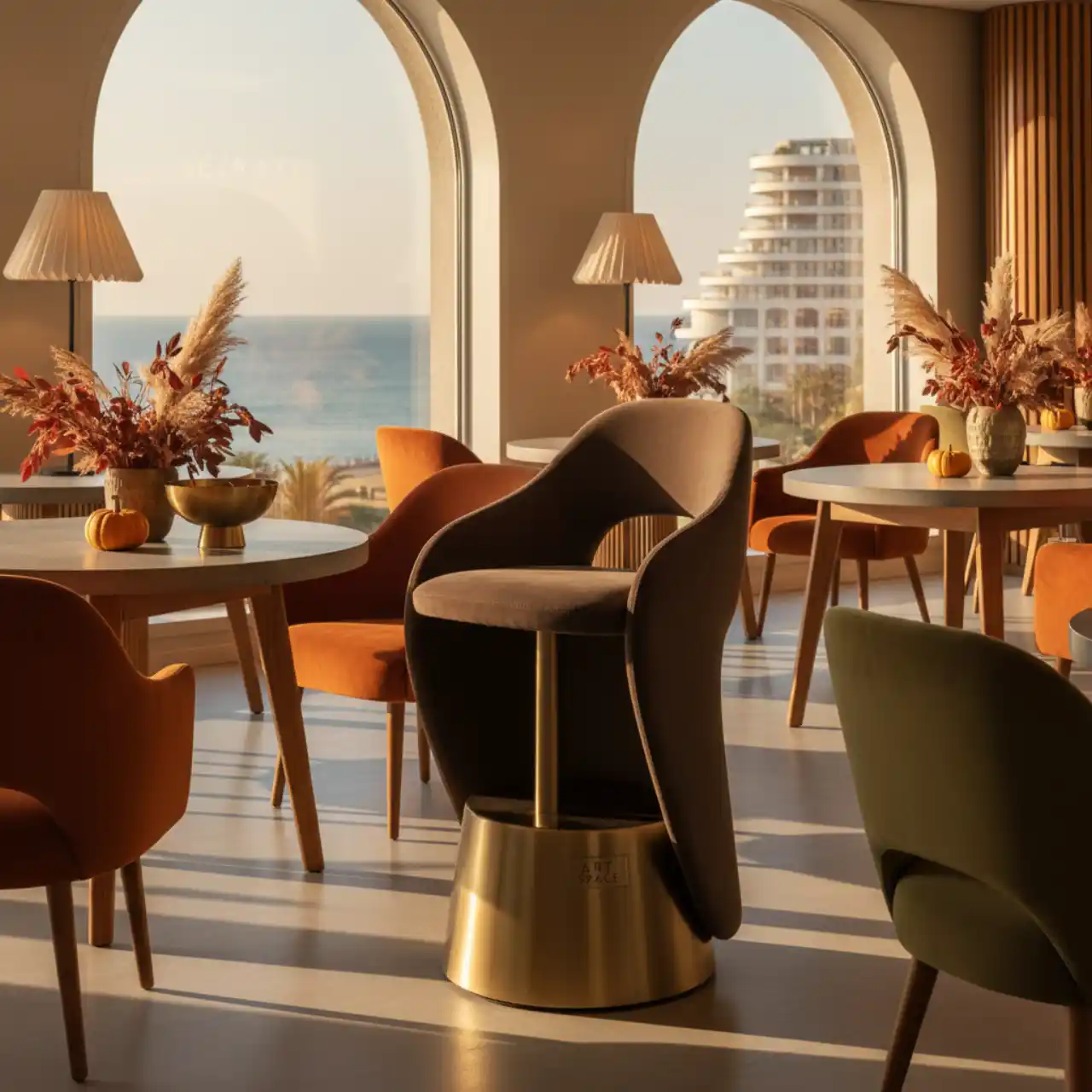 Барный стул Morbido Mokka