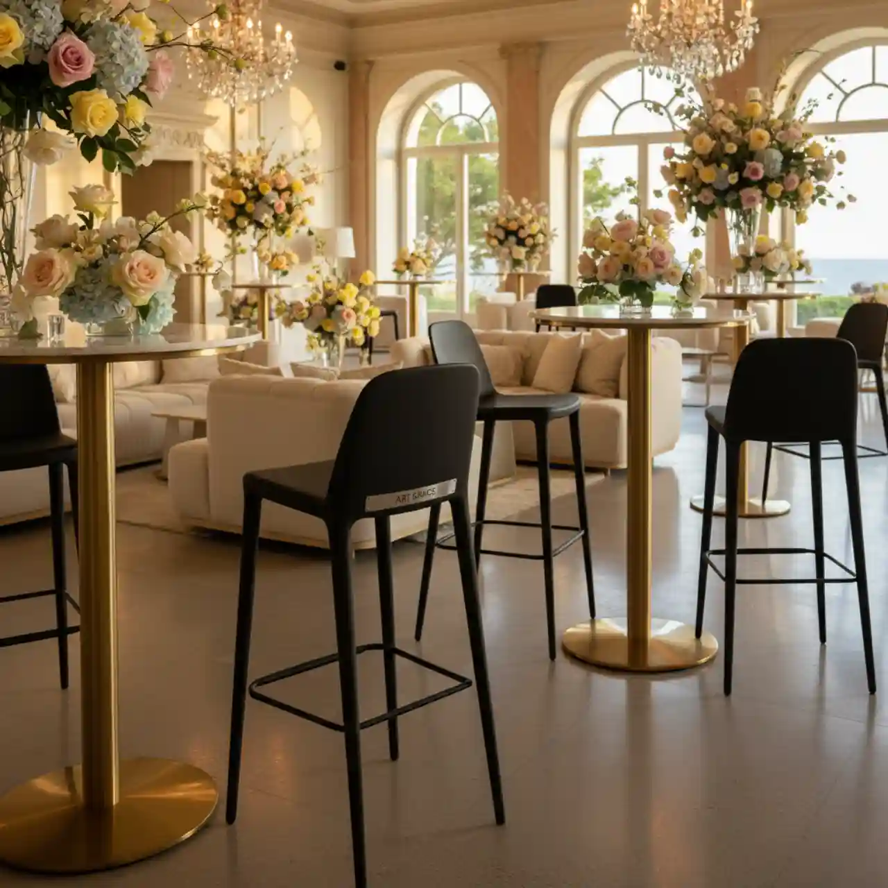 Барный стул Miura Black